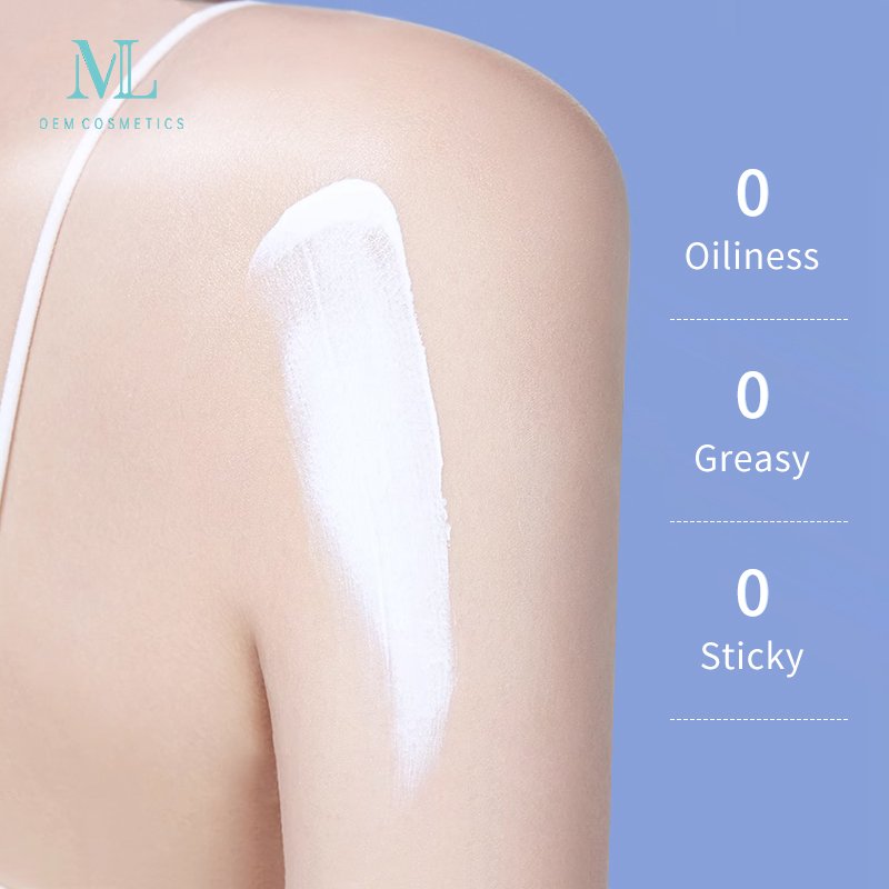 Private label MLXL customize cosmetic manufacturer Niacinamide body lotion whitening moisturizing for body care