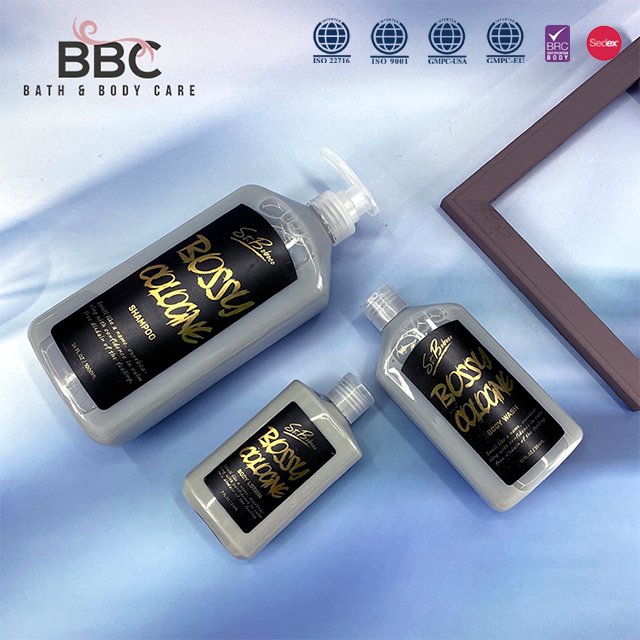 BBC sulphate and paraben free shampoo perfume body lotion and body wash set bodycare