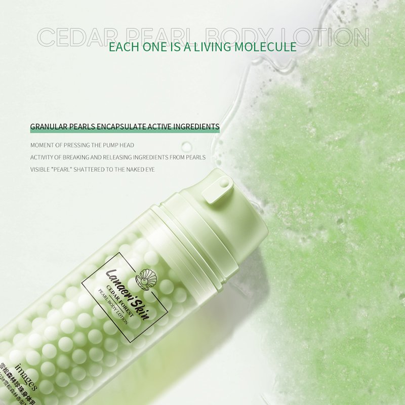 OEM IMAGES Beauty Cedar Forest Pearl Body Milk Body Lotion Body Care Products Moisturizing Nourishing Skin Refreshing Cream