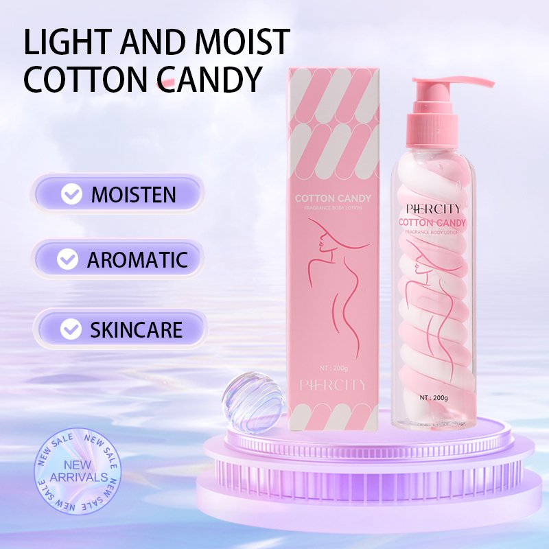 Cotton Candy Design Triple Essence Non-Sticky Aromatic Moisturizing Body Lotion