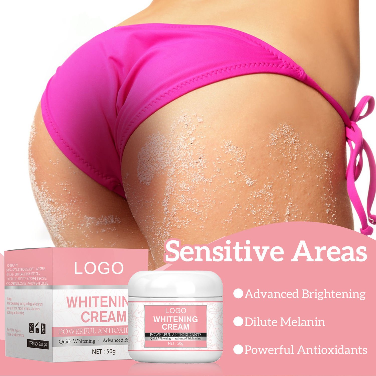 Beauty Products Skin Care Powerful Antioxidants Brightening Moisturizing Firming Whitening Cream