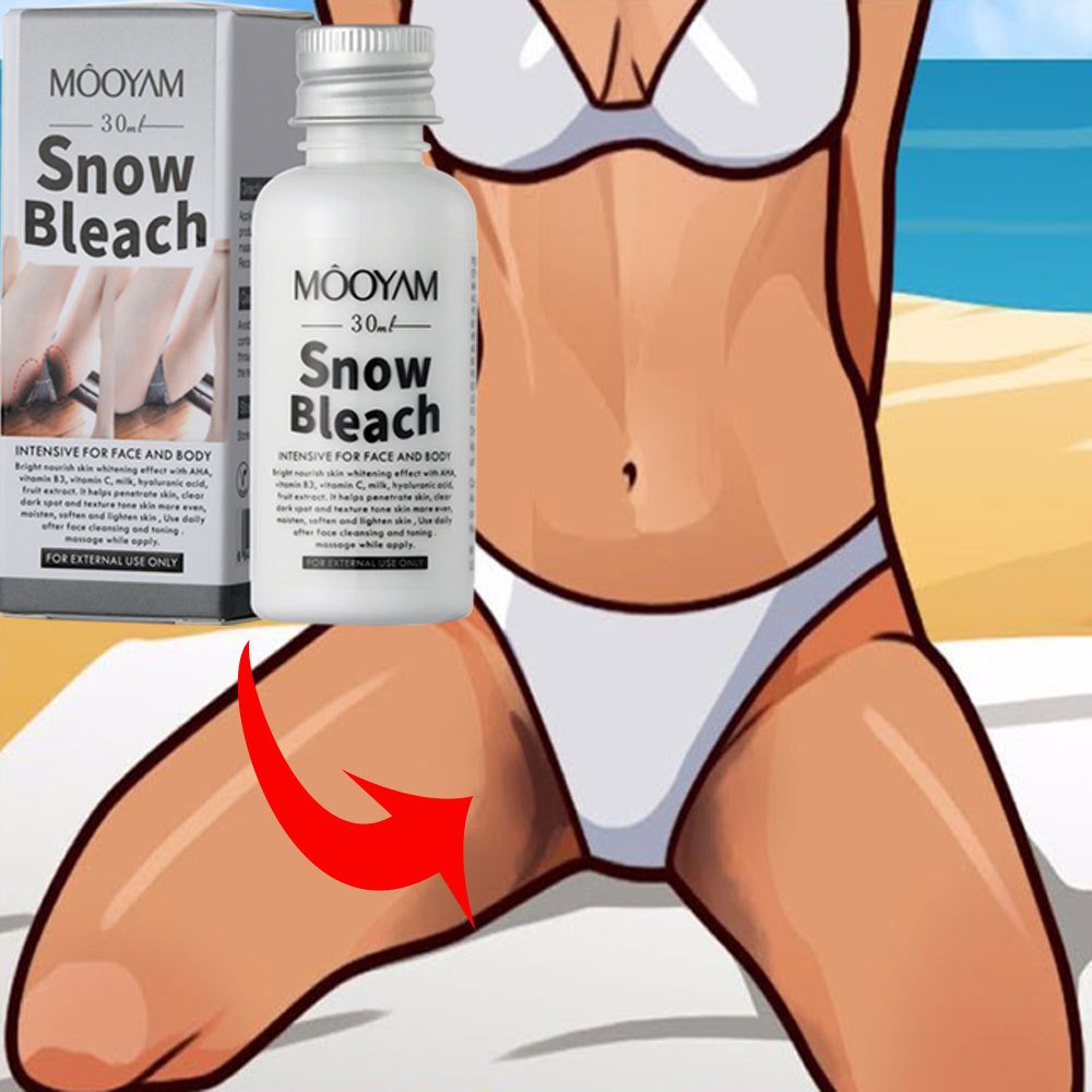 Skin Powerful Effective Whitening Snow Bleach Cream Underarm Whitening of Private Parts Strongest Whitening Cream Hot Sale Black