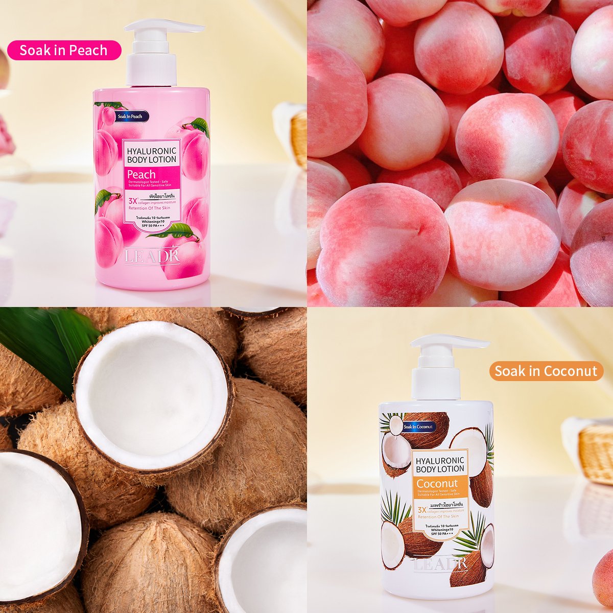 OEM Korean Skin Care Brightening Bleaching Body Works Moisturising Lightening Body Lotion
