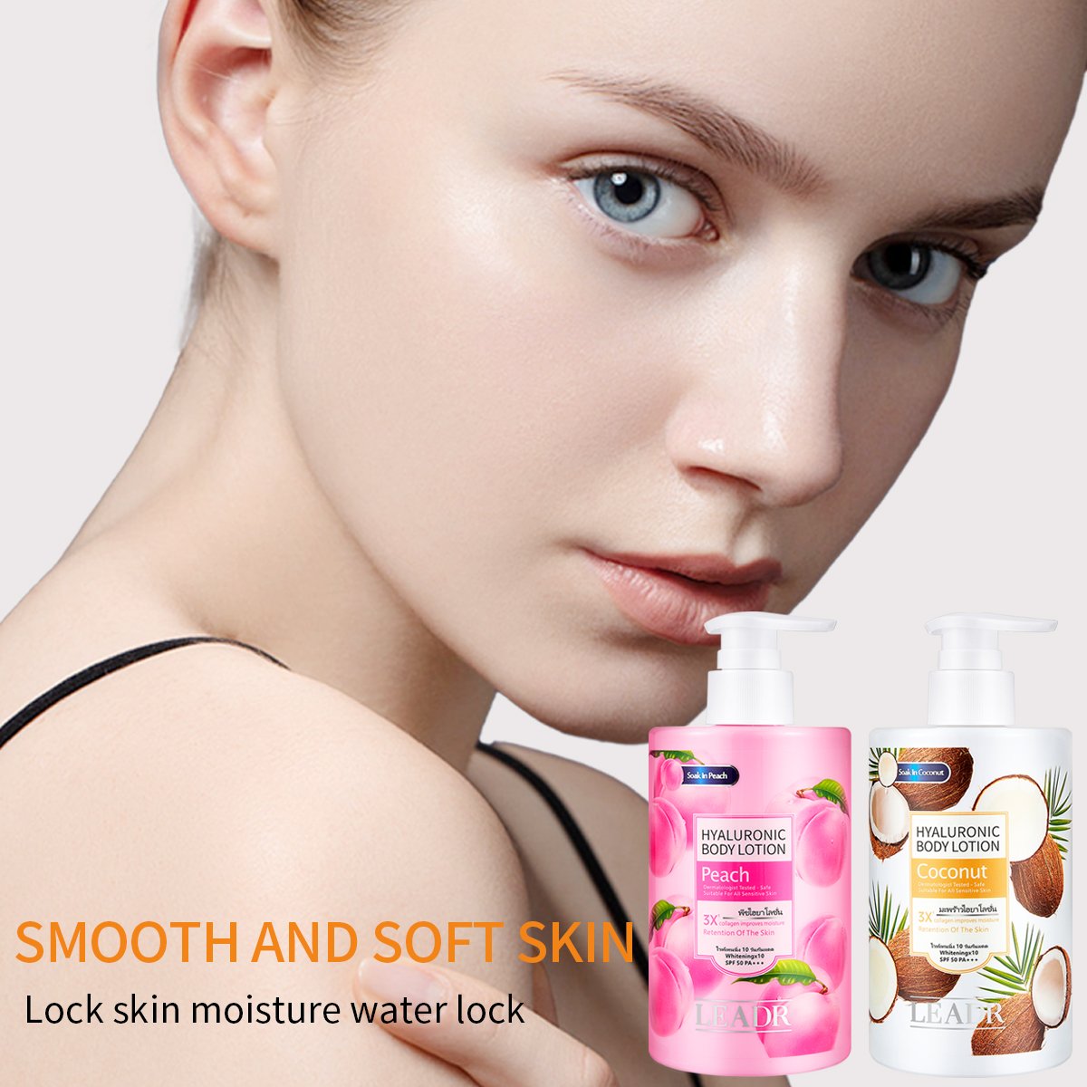 OEM Korean Skin Care Brightening Bleaching Body Works Moisturising Lightening Body Lotion