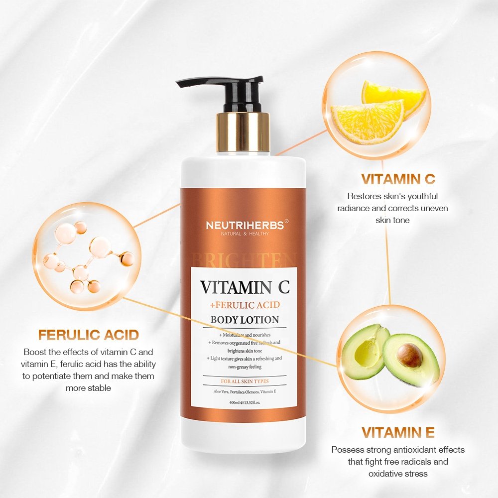 High Quality Neutriherbs Brightening Moisturizing Vitamin C Whitening Body Lotion