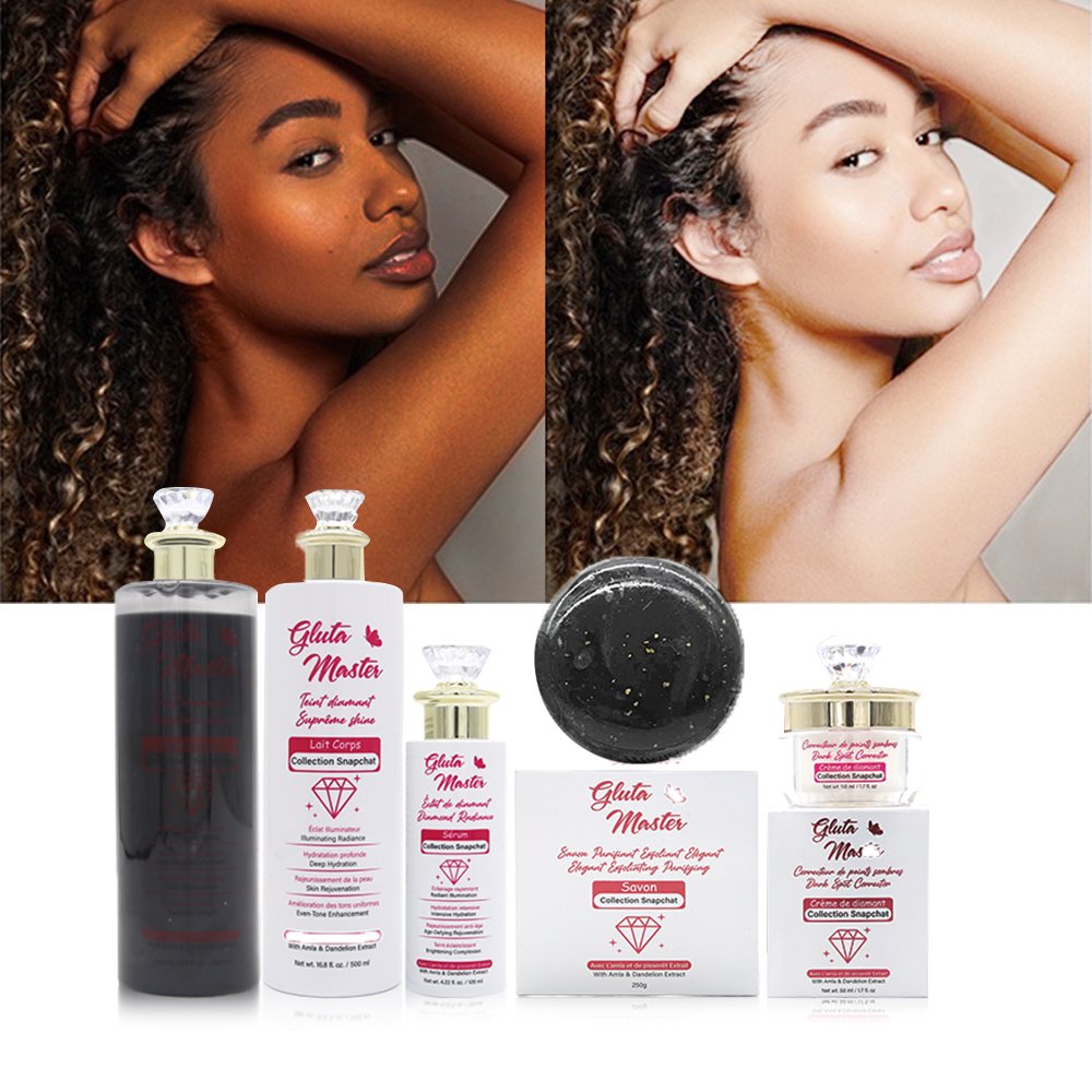 Best Selling Skin Whitening Products Diamant Whitening Set Face Cream Vitamin C Serum Body Lotion Soap Brightening Skin Care Set