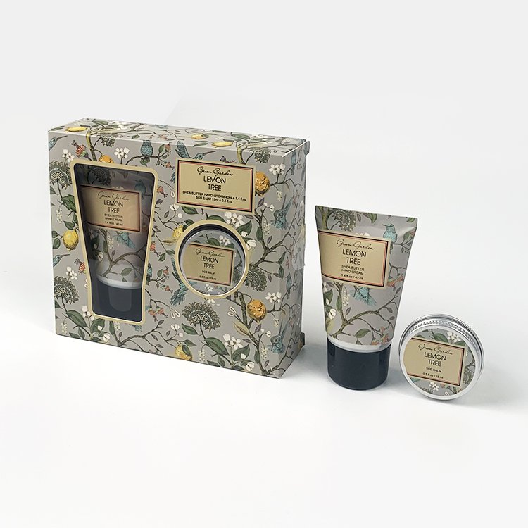 High Quality Custom Bath Gift Set Private Label Moisturizing Function Organic Hand Cream and Balm