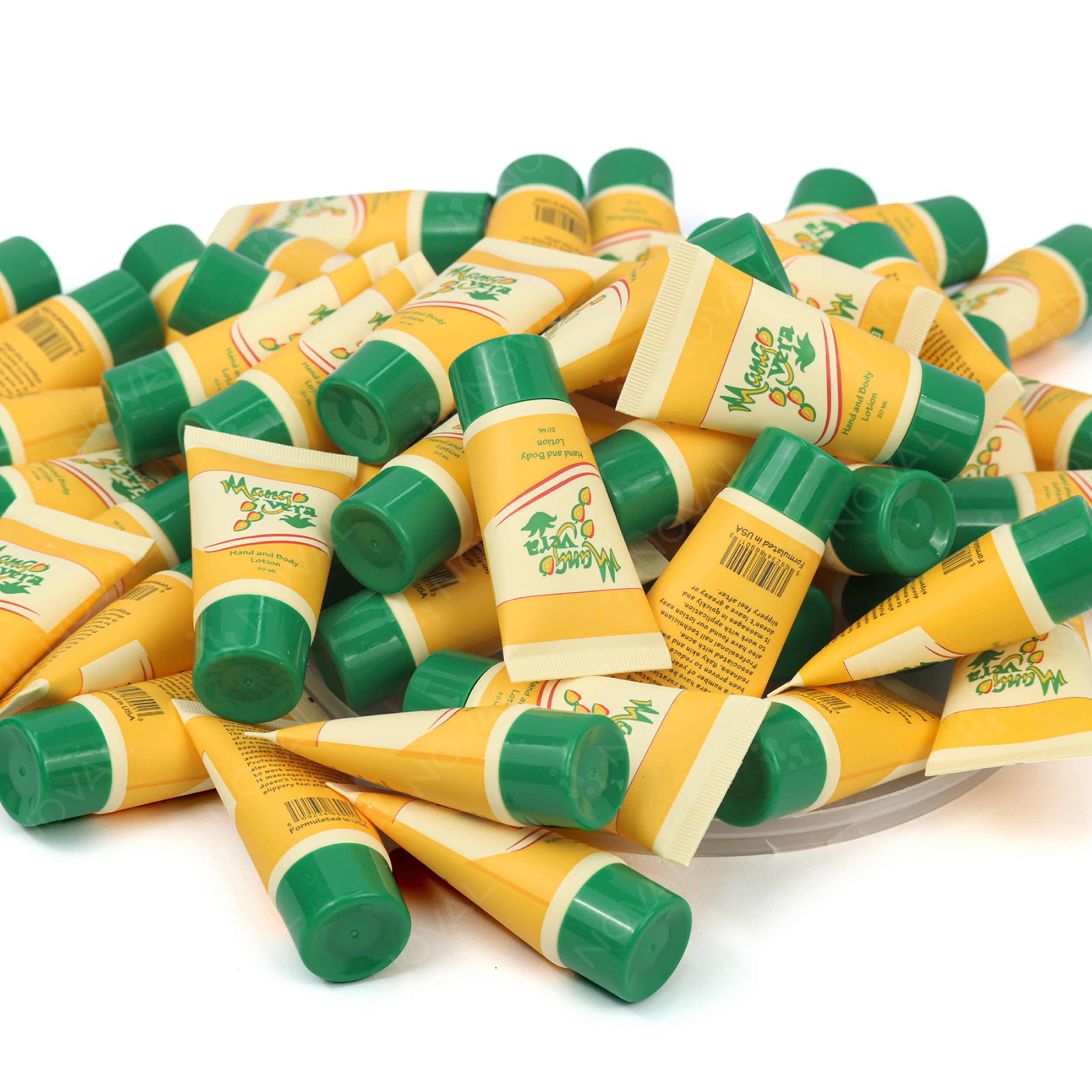 Mango Vera 72pcs/jar Mini Moisturizing Hand and Body Lotion