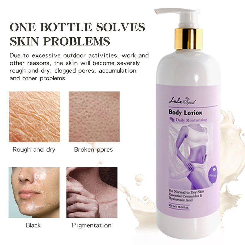 Luxury Packaging Fast Absorbing Moisturizing Body Milk Lotion Custom Logo Skin Lightening Cream Vitamin C Body Lotion