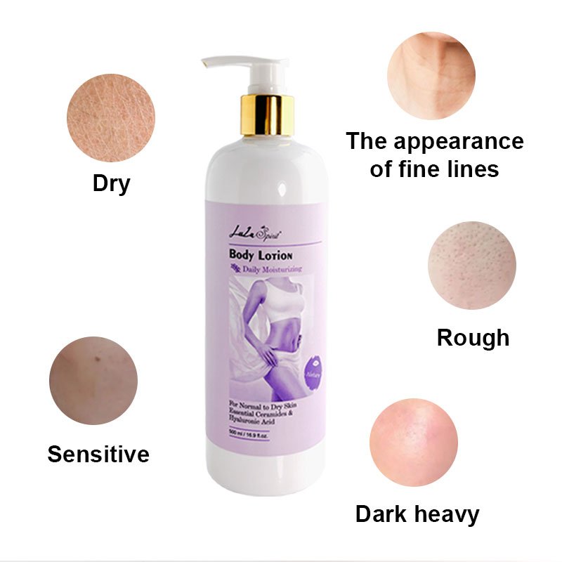 Luxury Packaging Fast Absorbing Moisturizing Body Milk Lotion Custom Logo Skin Lightening Cream Vitamin C Body Lotion