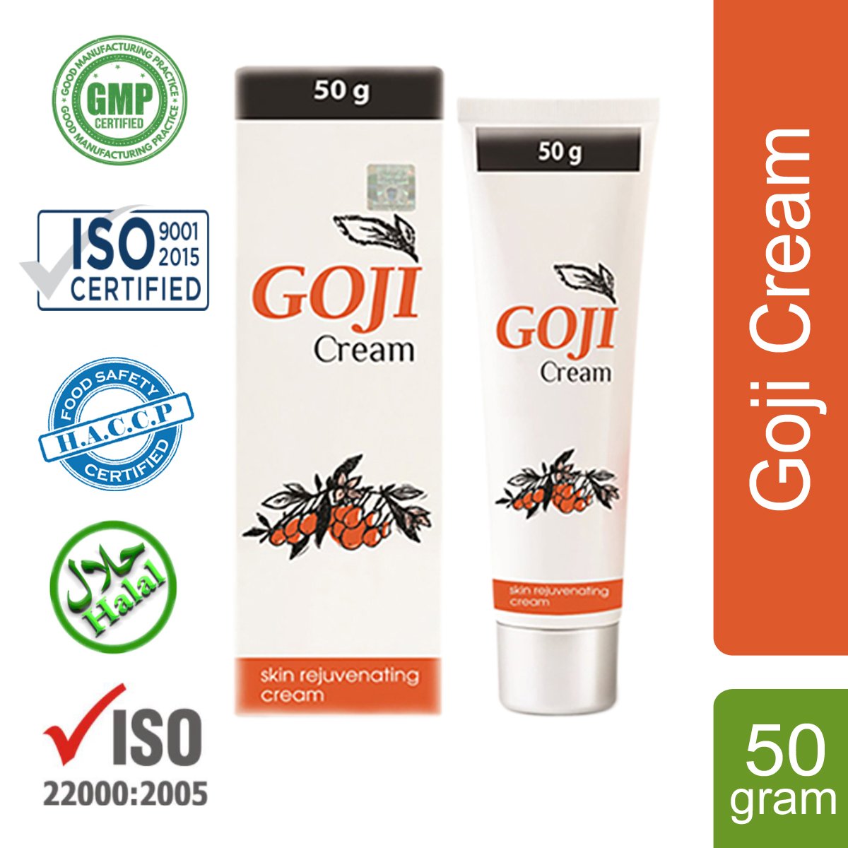 Hot selling Goji Herbal Anti Wrinkle Cream Skin Rejuvenating skin care herbal products lotion