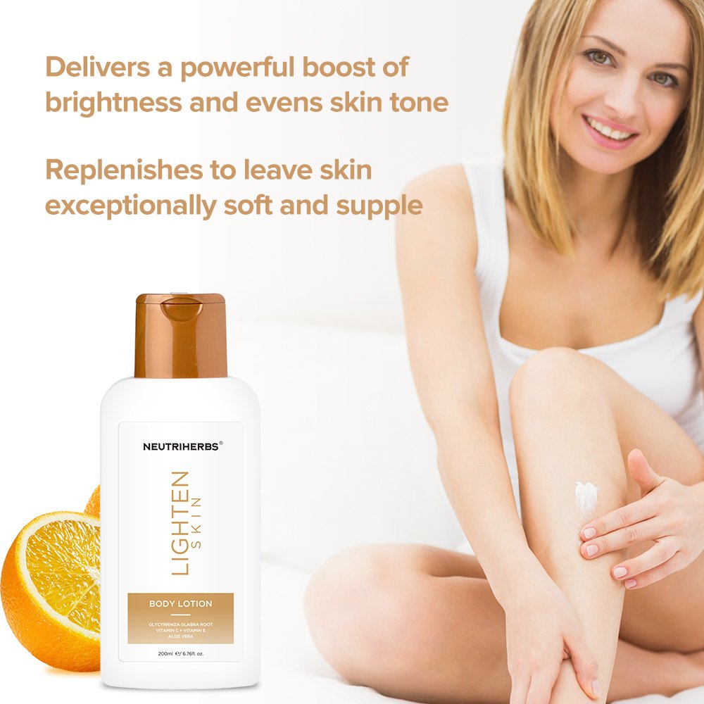 Neutriherbs Custom Logo Skin Care Products Whitening Lightening Body Lotion for women body care