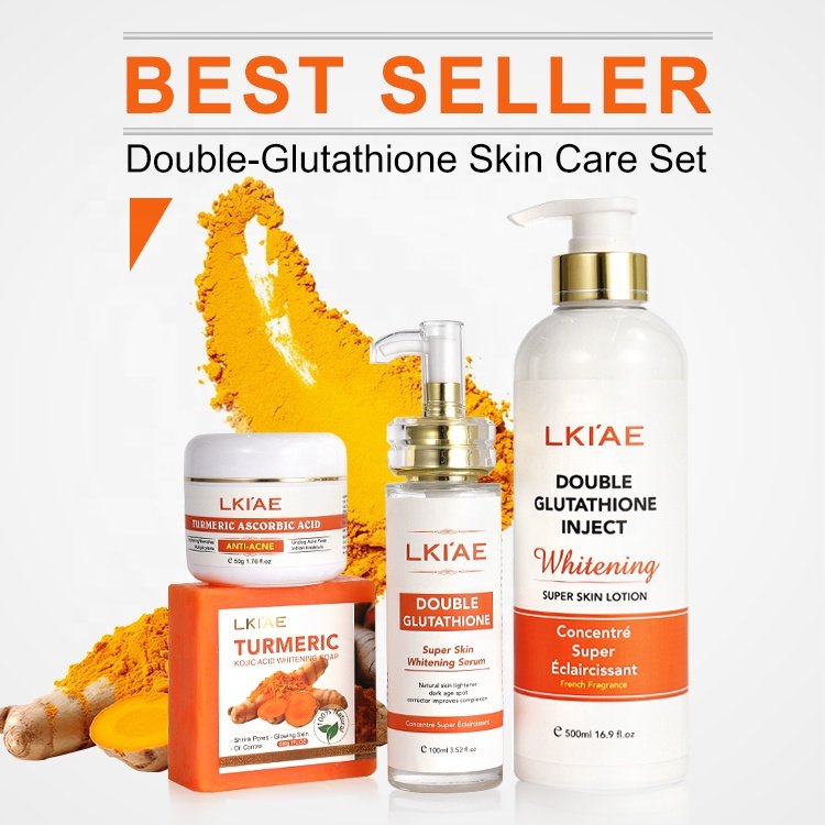 Natural Cosmetic Product Black Women Rejuvenating Whitening Skin Care Set Custom Logo Body Facial Kit