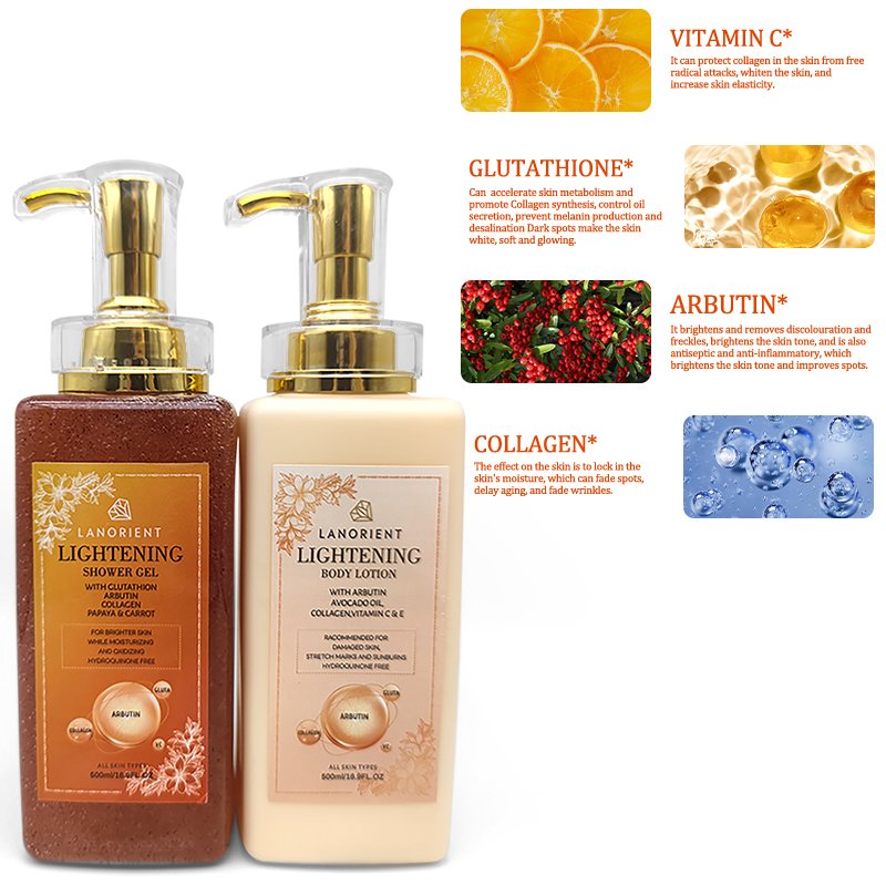 Private Label Organic White Lotion Remove Spots Cream Moisturizing Milk Whitening Body Lotion Lightening Skin Tone