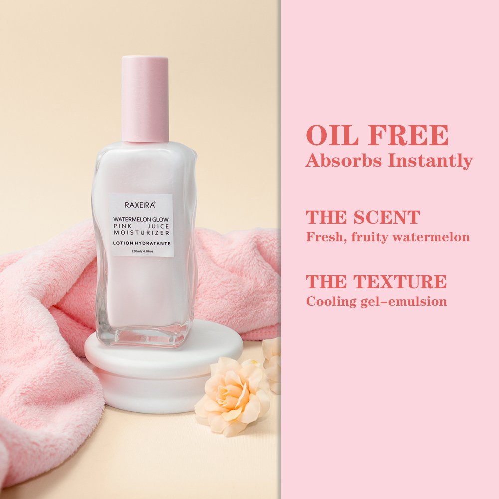 OEM ODM Whitening Lotion Pink Juice Moisturizing Face Cream Body Lotions For Women Watermelon Glow Moisturizer Lotion
