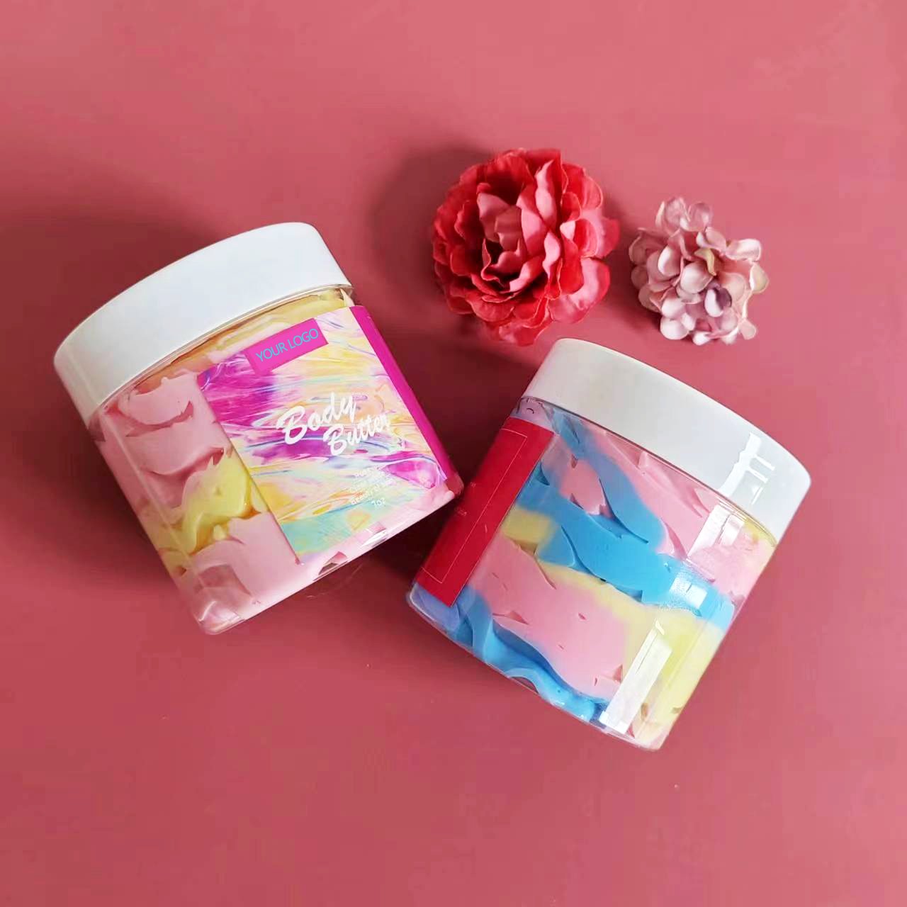 Natural Organic Priavte Label Moisturizing Body Lotion Whipped Body Butter