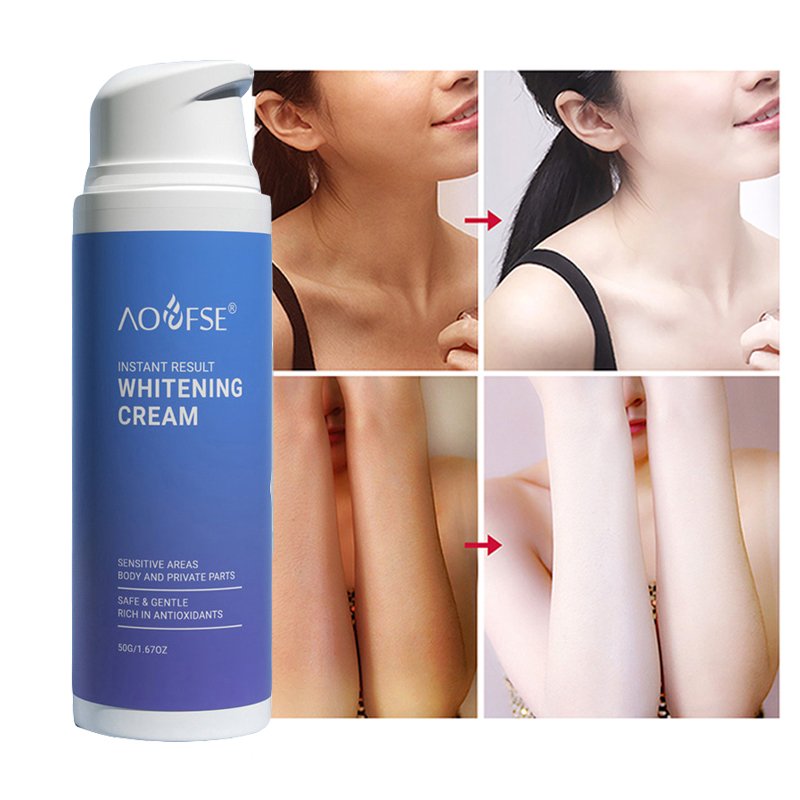 Factory Beauty Instant Bleaching Black Skin Armpit Underarm And Body Whitening Cream For Sensitive Areas