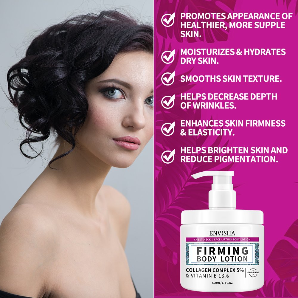 Hot Selling Body Care Natural Improves Wrinkles Firming Nourishing Facial And Body Lotion
