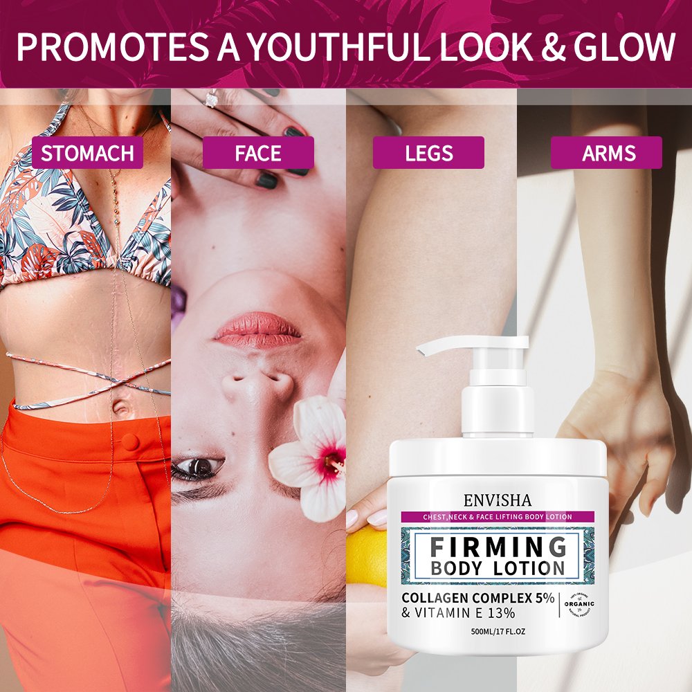 Hot Selling Body Care Natural Improves Wrinkles Firming Nourishing Facial And Body Lotion