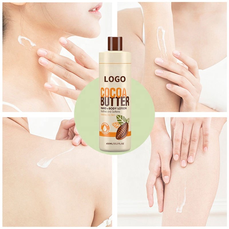 OEM Customization private label Adult Skin Care Anti Age Cocoa Butter Body Lotion