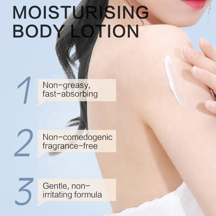 Factory direct supplier body lotion for fair skin