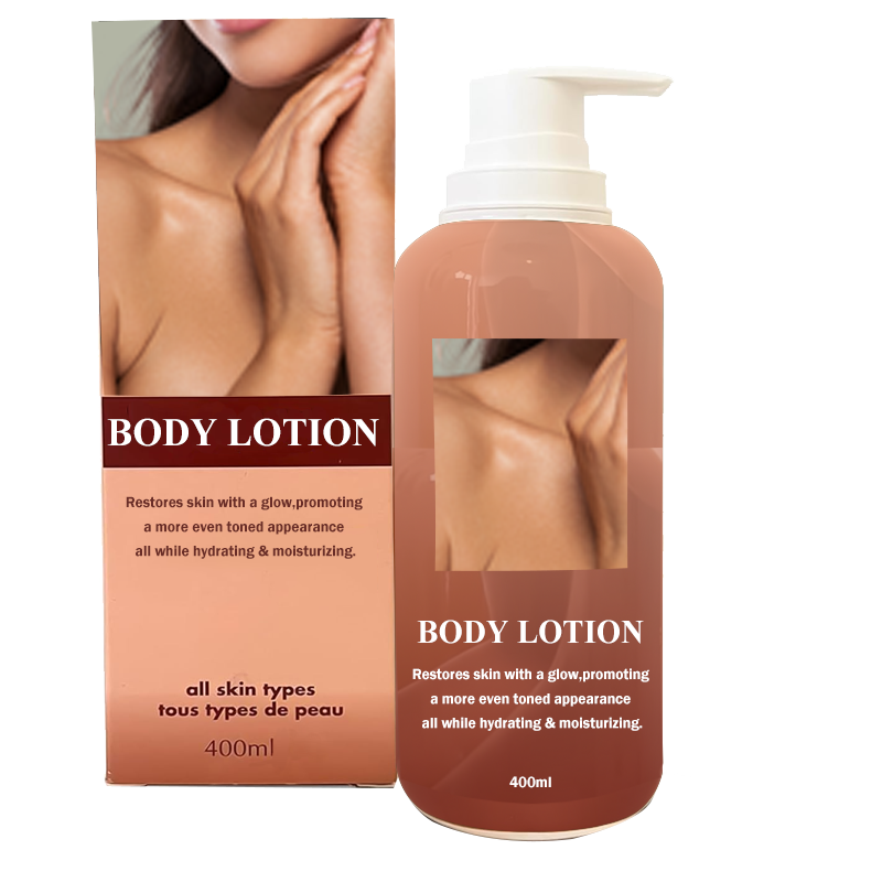 Whitening Body Lotion Set Customized Logo Organic Whitening Moisturizing Butter Cream Skin Care Brightening Body Lotion