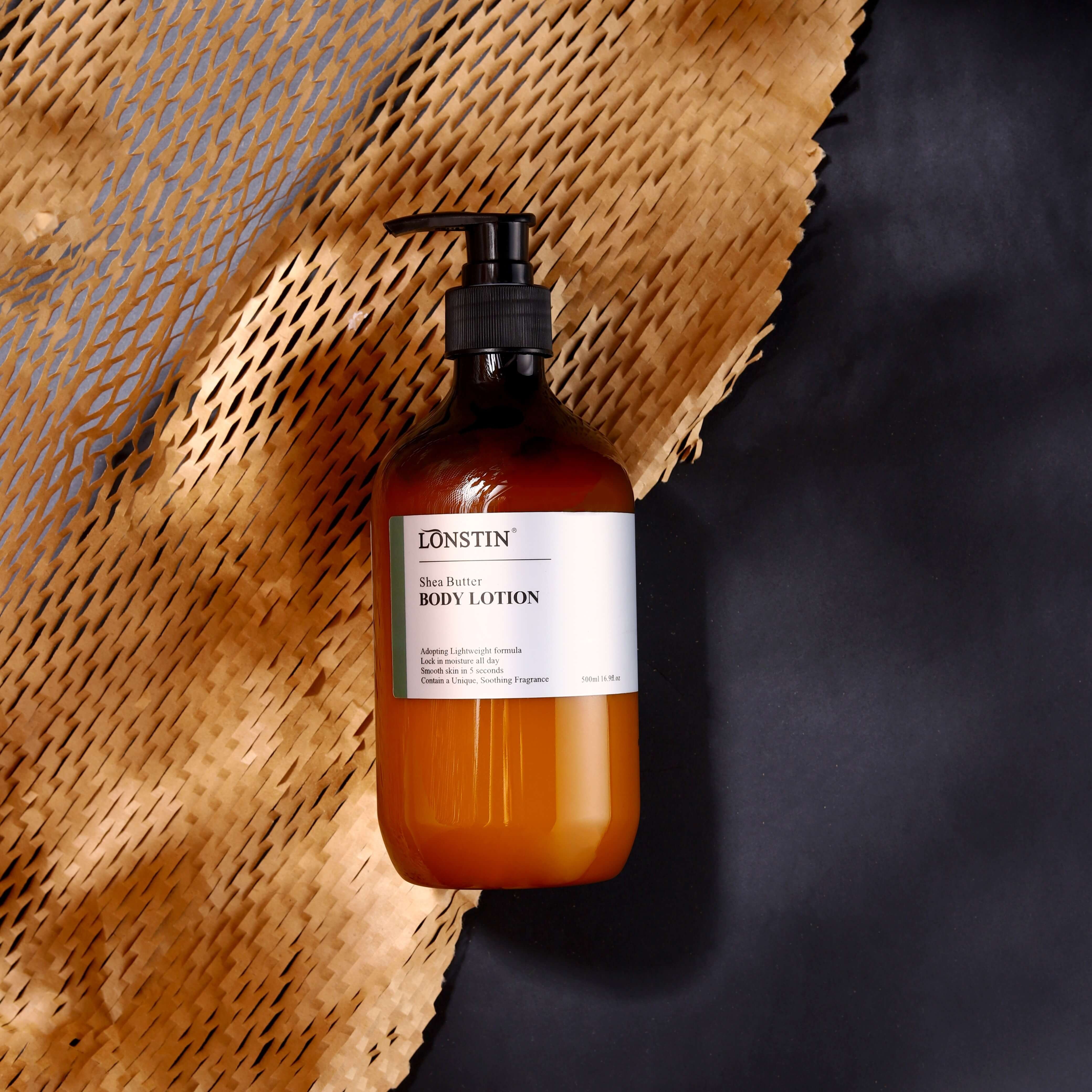 OEM Custom Logo Vegan Organic Moisturizing Skin Care Product Whitening Shea Butter Body Lotion Cream For Dry Skin