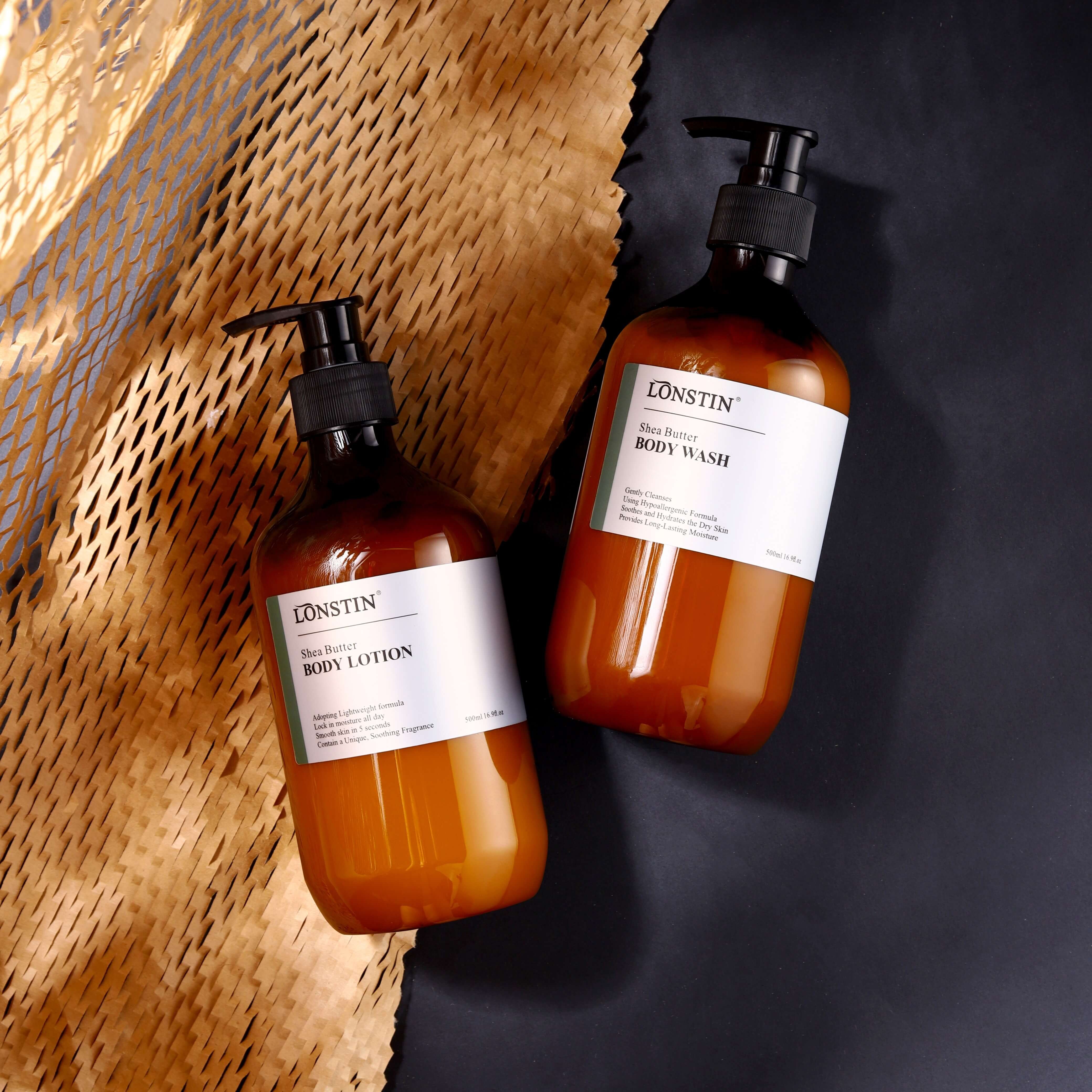 OEM Custom Logo Vegan Organic Moisturizing Skin Care Product Whitening Shea Butter Body Lotion Cream For Dry Skin
