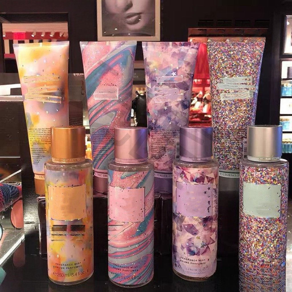 Original brand body spray perfume gift box moisturizing fragrance secret body lotion set female souvenir