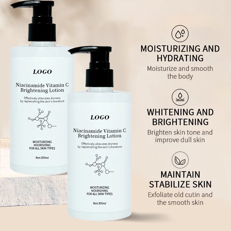 Effectively alleviates dryness replenishing skin moisture white label body lotion vitamin c collagen magic white body lotion