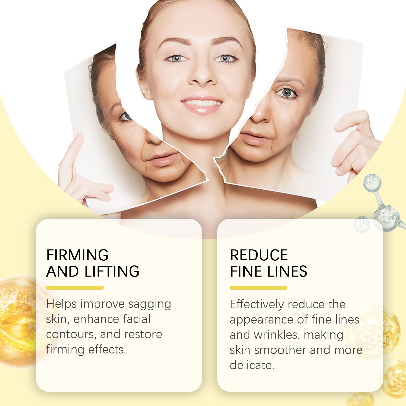 EELHOE firming skin lotion repair cream nourish soft skin gloss daily skin care moisturizing body cream 50g