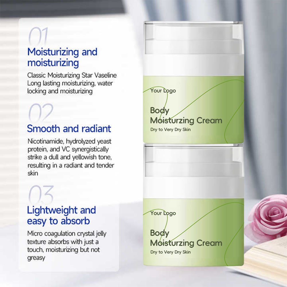 Niacinamide Vitamin C/E Whitening Body Lotion with Hyaluronic Acid Aloe Vera Vitamin E Firming Cream