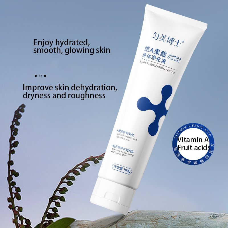 High Quality Body Lotion Hydrates and improves dry and rough vitamin A hydroxy acid body purifier