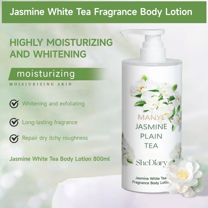 shediary Moisturising Lotion 500ml organic Body Face Organic Moisturizer for Women Face Skin Whitening Jasmine body lotion