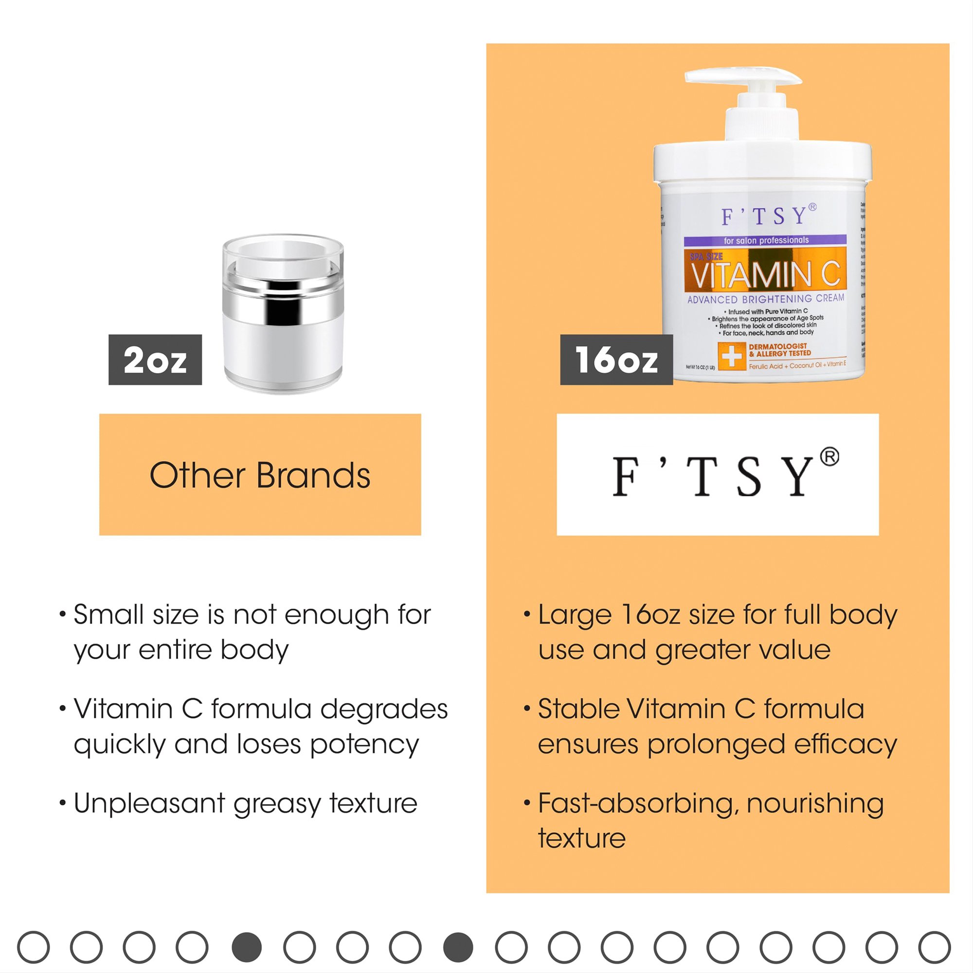 Wholesale Vitamin C Cream Face & Body Lotion Moisturizer Anti Aging Skin Care Firming & Brightening Cream