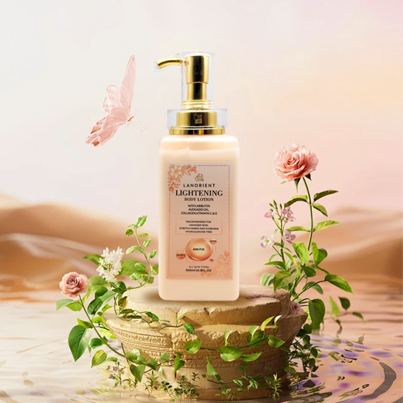 Private Label Natural Organic Korean Skin Care Product 24 Hours Skin Moisturizing Anti-Aging Lightening Body Lotion For Dry Skin