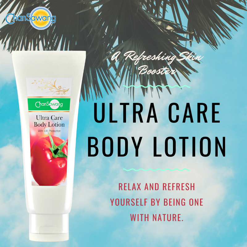 Private Label Body Lotion for Skin Brightening Moisturizing & Hydrating with Tomato Vitamin E Best Wholesale OEM Lotion Thailand