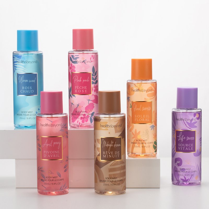 Customized Gift Set Body Lotion Body Mist Body Scrub Gift Box