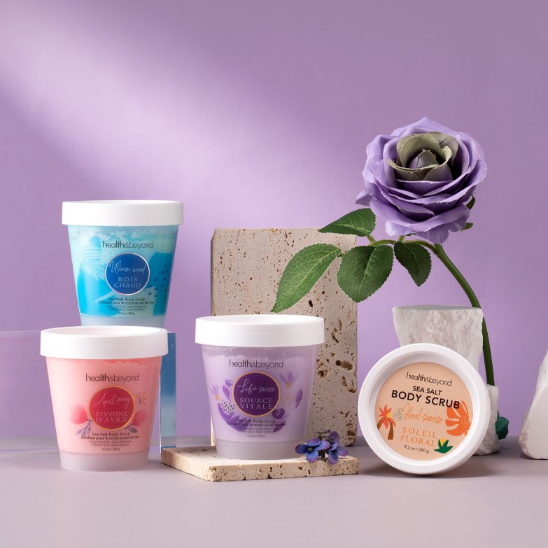 Customized Gift Set Body Lotion Body Mist Body Scrub Gift Box