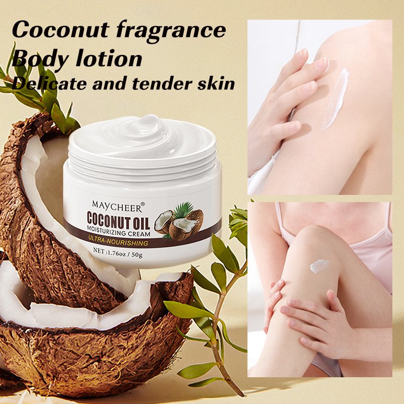 Wholesale hot selling body milk moisturizing brightening skin Long lasting coconut fragrance whitening Body lotion for skin care