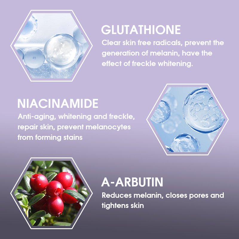 Bulk Body Whitening Lotion Cruelty-free Moisturizer Nourishing and Vitamin C Arbutn Glutathione Body Lotion Wholesale