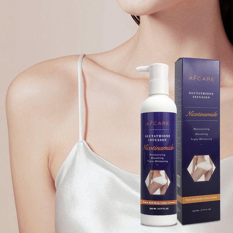 Bulk Body Whitening Lotion Cruelty-free Moisturizer Nourishing and Vitamin C Arbutn Glutathione Body Lotion Wholesale