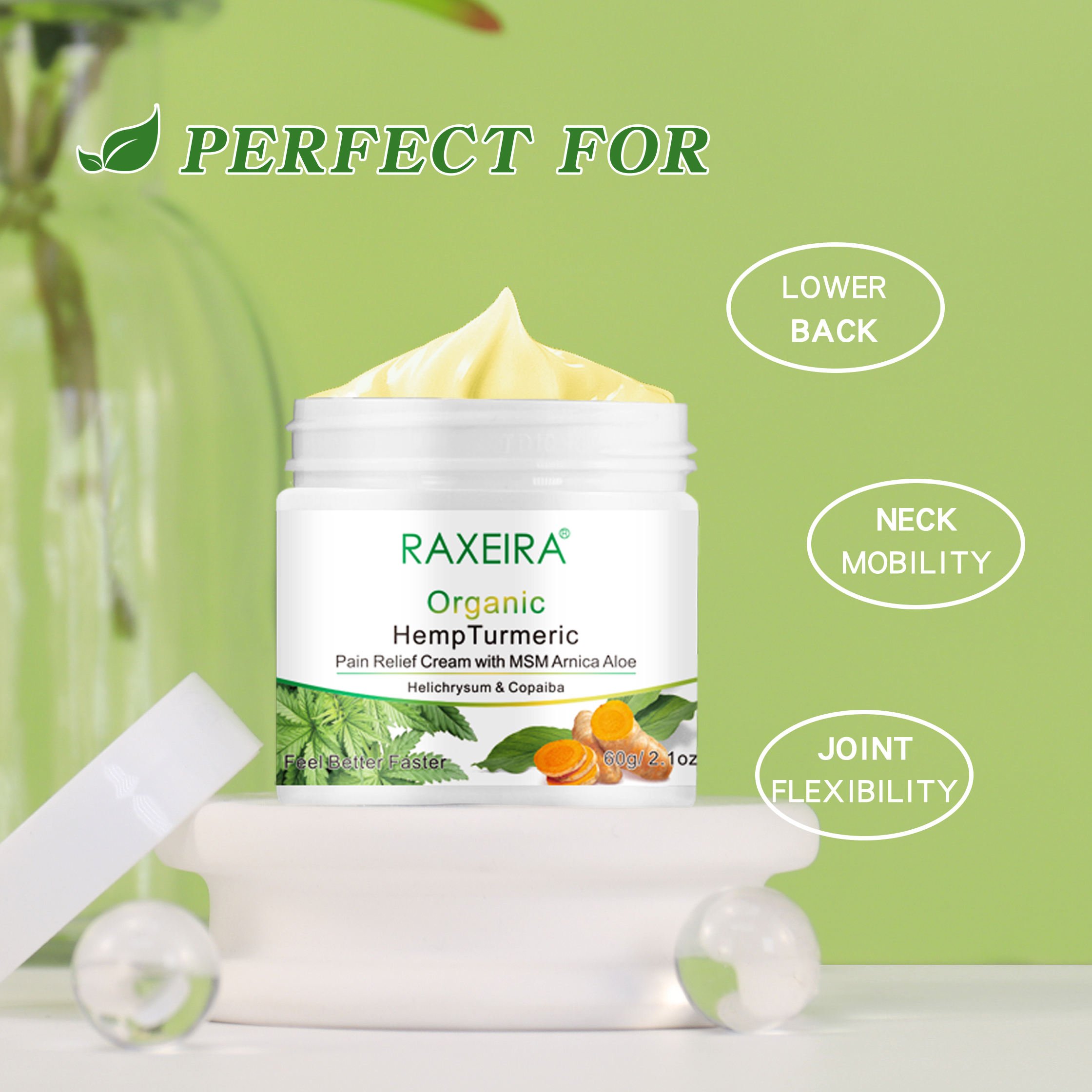 Private Label Magic Relief Skin Care Body Cream Lotion with Arnica Extract