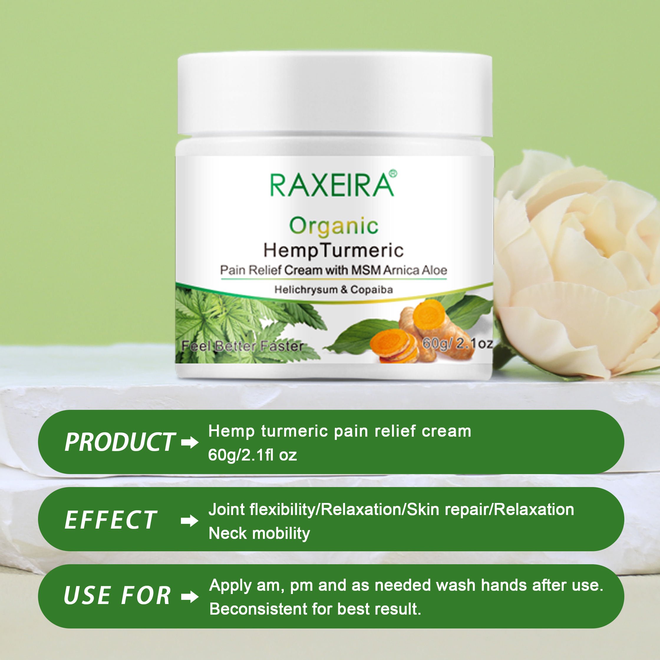 Private Label Magic Relief Skin Care Body Cream Lotion with Arnica Extract