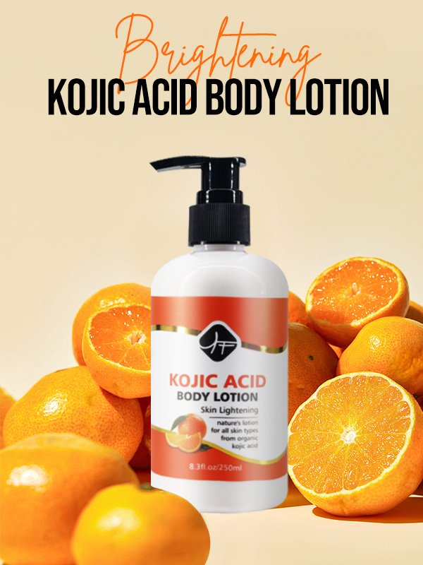 Wholesale Private Label Kojic Acid Body Lotion niacinamide Organic Dark Skin Brightening Whitening Body Lotion For Black Skin