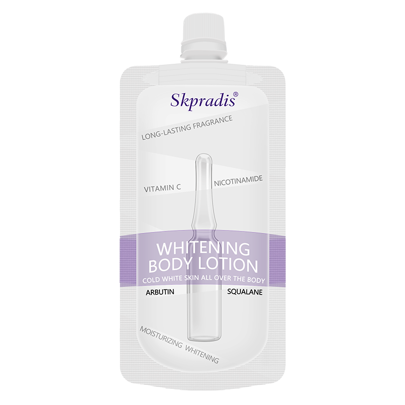 Organic Whitening Body Lotion 200ml Bag Moisturizing Whitening Soothing Brightening Smooth Skin Milk Niacinamide Body Lotion