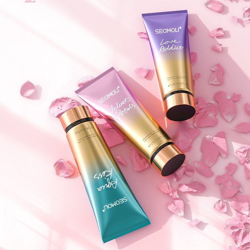 SEOMOU OEM Body Lotion Easy To Carry Romantic Moisturizing Perfume Lotion Cream For Body Care
