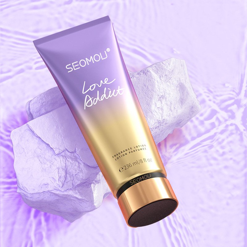SEOMOU OEM Body Lotion Easy To Carry Romantic Moisturizing Perfume Lotion Cream For Body Care
