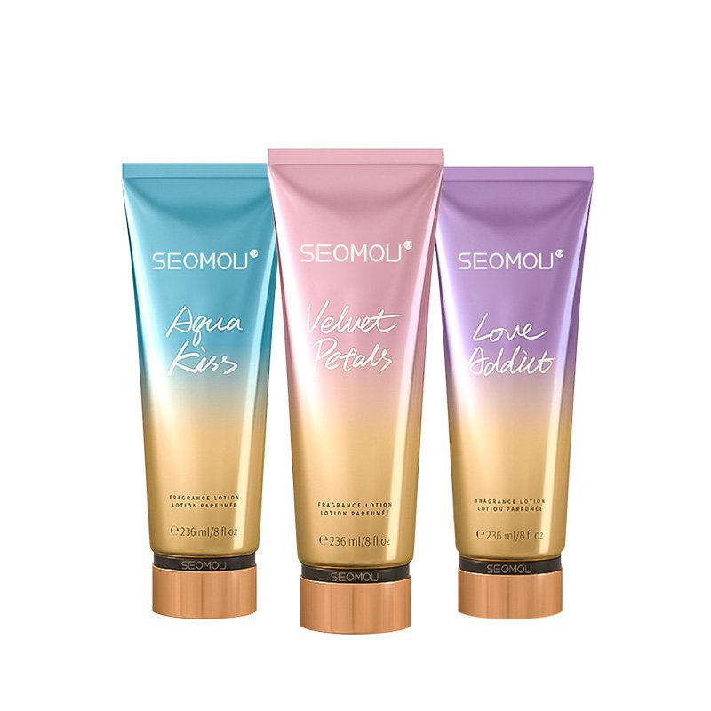SEOMOU OEM Body Lotion Easy To Carry Romantic Moisturizing Perfume Lotion Cream For Body Care