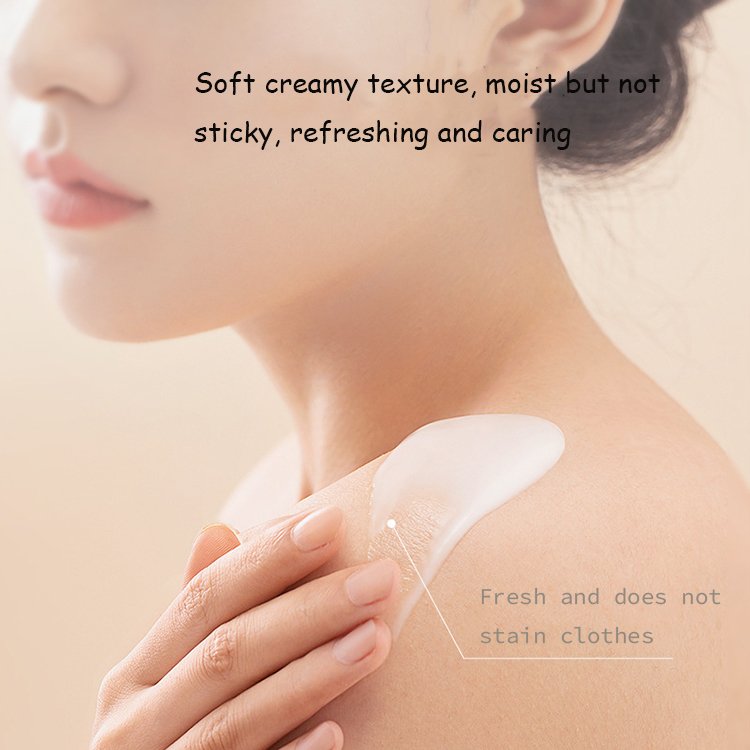 Private Label Wholesale 300ml Brightening Moisturizing Body Cream Niacinamide Skin Whitening Body Lotion